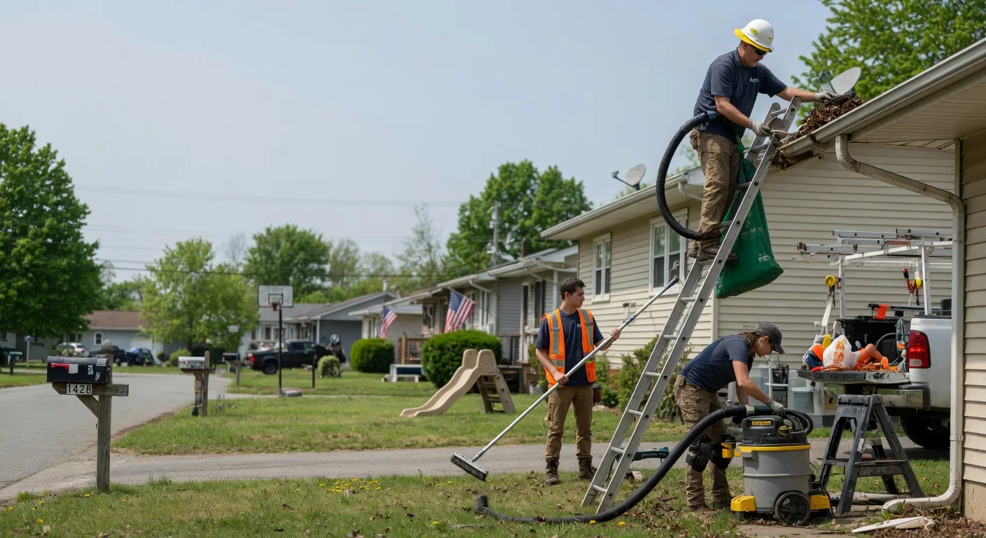 Gutter Installation in Langsville, OH near me